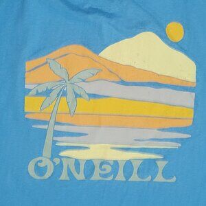O'neill Womens Shirt Size XL Cropped Look Beach Surfer tee